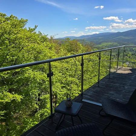 Dla Dwojga W Szklarskiej Porębie Z Widokiem Na Góry I *